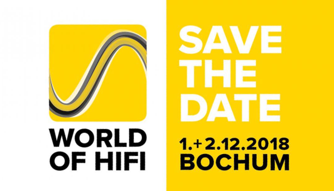 Besuchen Sie uns auf der World of HiFi in Bochum